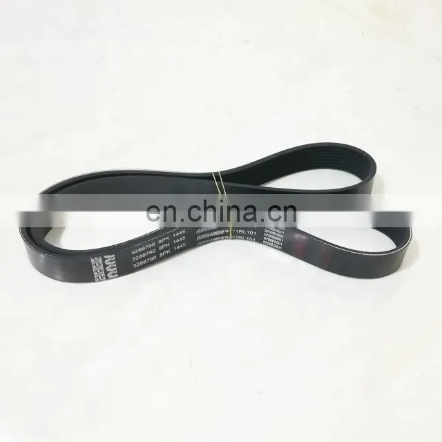 Factory Outlet 3911568 DCEC Diesel Engine ISBE 8PK1445 Fan Belt