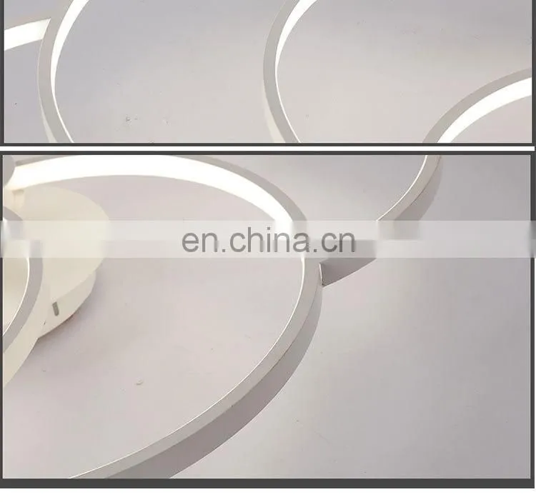 2018 New Surface Mounted Simple Balcony Bedroom Warm Aluminum Alloy Light LED Modern Ceiling Lamp