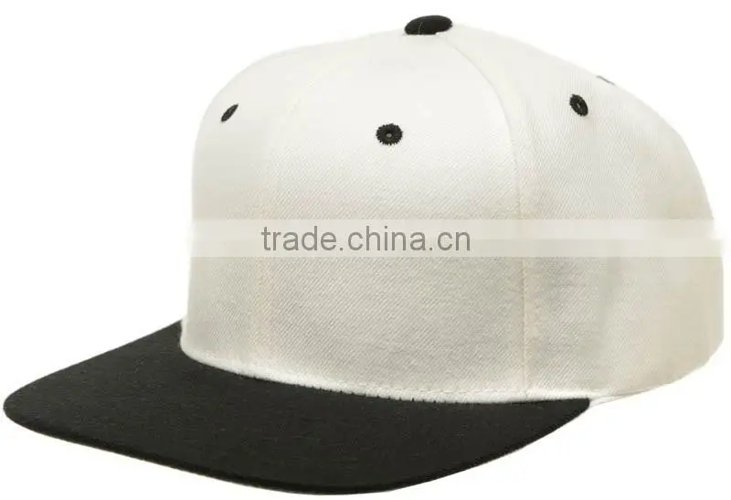 High Quality Plain Snapback Cap/Plain Snapback Hats Wholesale