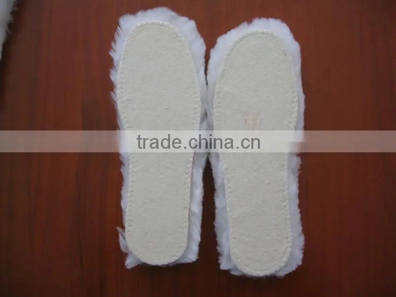 Winter sheepskin shoe insole / healthy, warmly