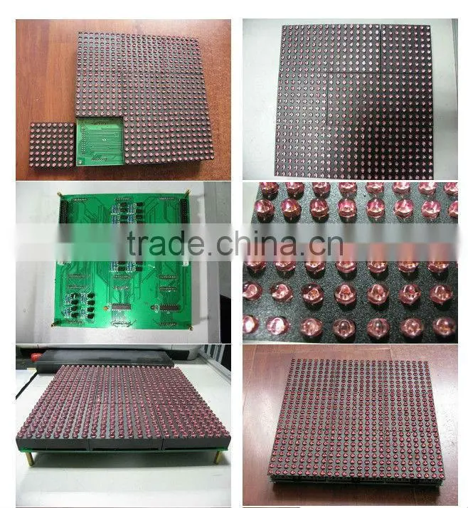2014 popular p10 led display module smd led pcb module