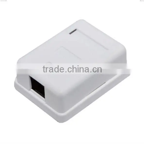 shielded RJ 45 surface jack