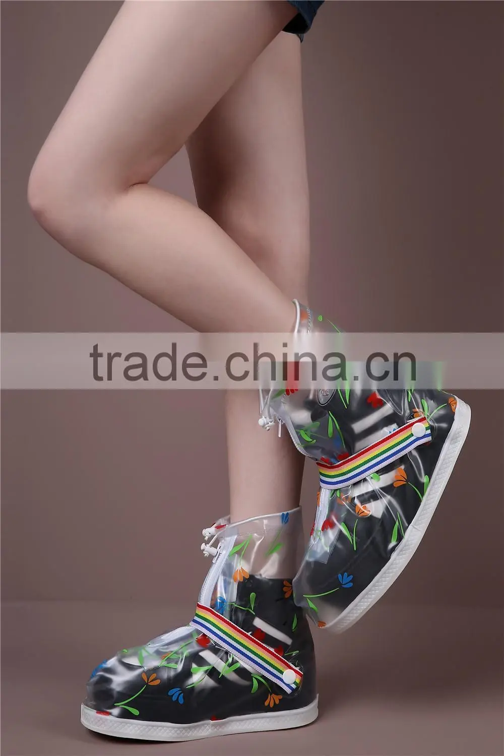 PVC Waterproof Short Shoe Covers
