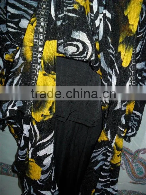 C176 Latest design muslim tunic and pants