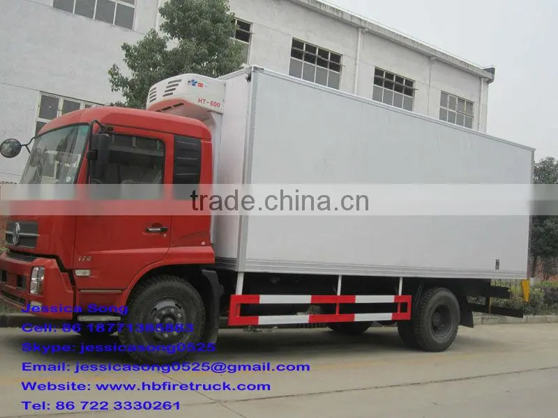 12 ton Dongfeng carrier refrigerator cold truck