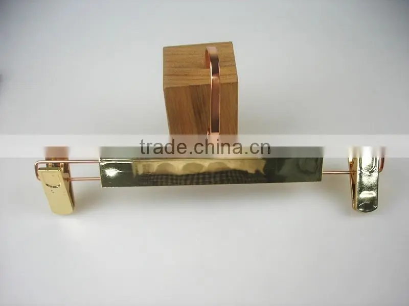 IMY-519 plating plastic copper pants hangers clamp