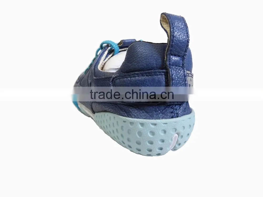 Good Quality Flexible Goat Skin Leather Running Shoes