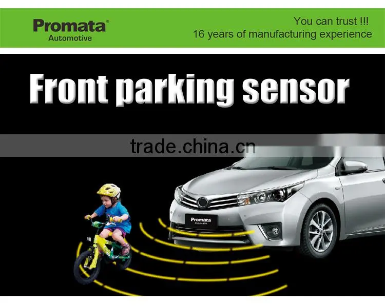 Car parking assistant system with wireless backup sensor