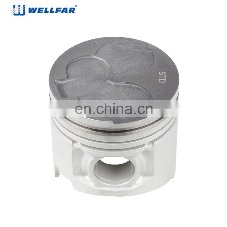 Wellfar Construction Machinery Diesel Engine Parts Repair Kit 4M40 Cylinder Piston
