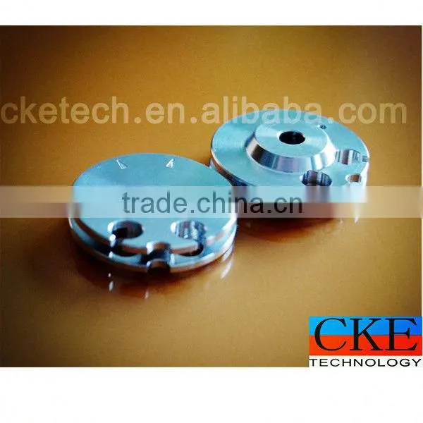 Anodizing Aluminum CNC Lathe Cutting Union Clamp Parts