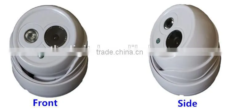 IR Aarray LED Dome Digital Video Camera With Micro SD Card CCTV Camera Importer