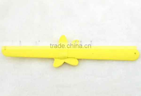 cute starfish slap watch glass face quartz movt silicone strap fancy lady watches for wholesale