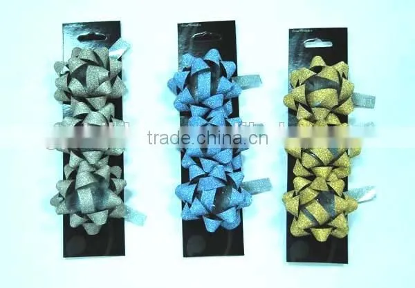 2015 New Design Colorful Ribbon Star Bow, Packing Ribbon Ggg and Spool bows for celebration christmas