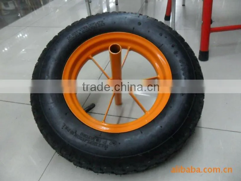 350-8 pneumatic rubber wheel