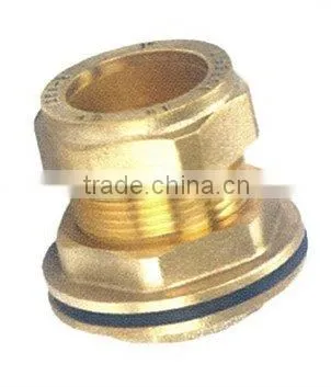 brass fitting cap with flange