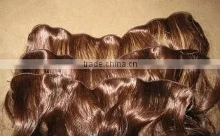17" 44cm hand tied remy human hair weft