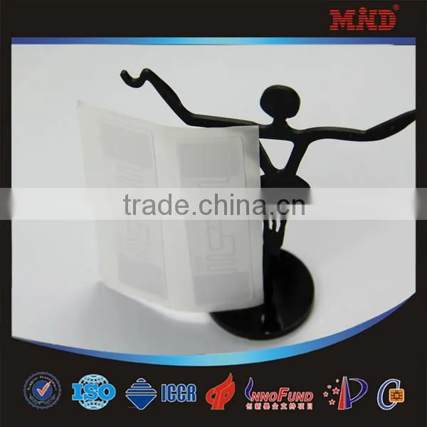 MDIY114 PVC Rfid sticker printing rfid paper sticker with Ntag203 NFC chip