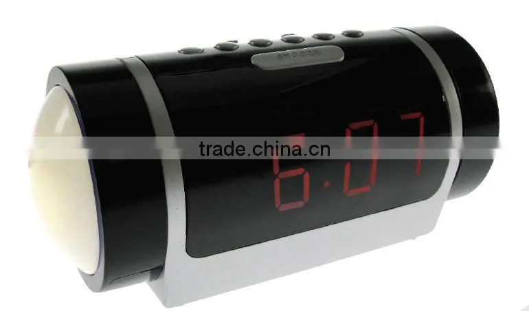 0.9" Alarm Clock Radio with Night Light