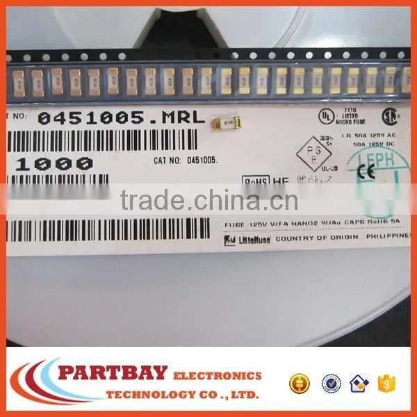 Littelfuse very fast acting SMF Fuse 1808 0451005.MRL 5A 125V