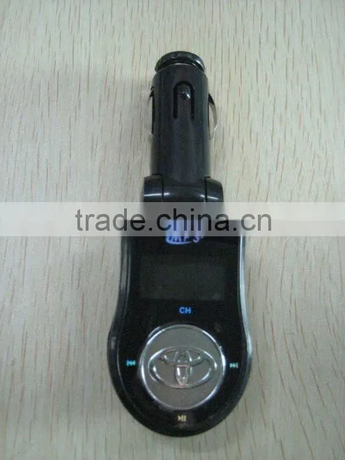 car fm modulator with SD card and usb flash drives