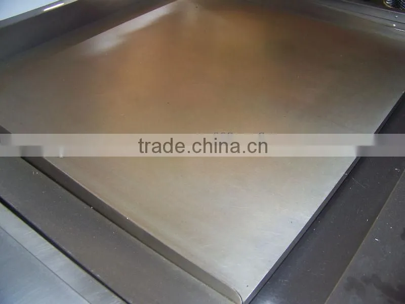 Commercial Catering Counter Top Stainless Steel Electric Griddle