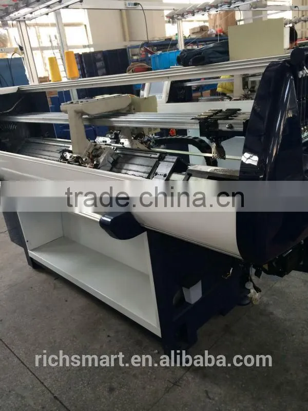 2014 Hot Sale 52"/60"/72" Fully Computerized Flat Knitting Machine With ISO9001 Standard(Double System)