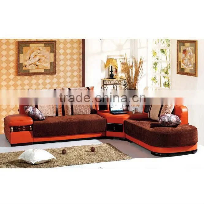 2012 modern fabric corner sofa