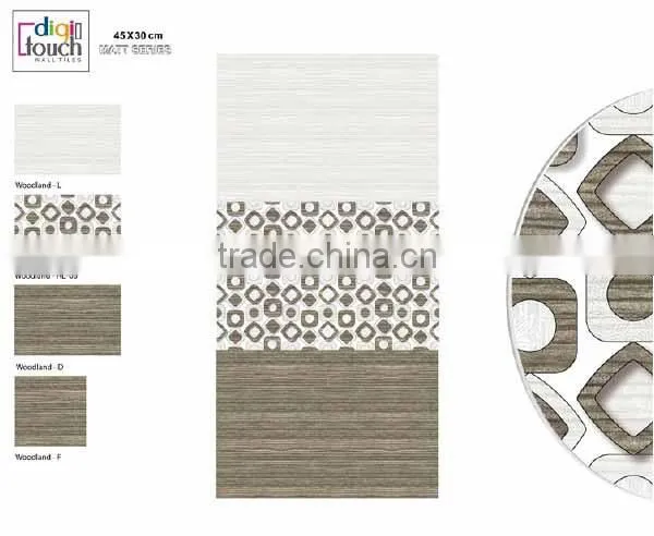 Grey Black Combination Collection In Wall Tiles 30X45