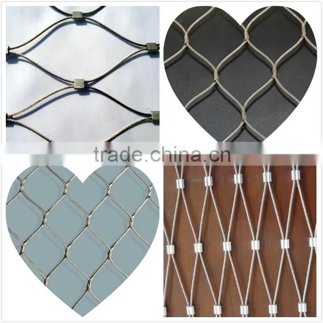 stainless steel wire rope mesh ss304