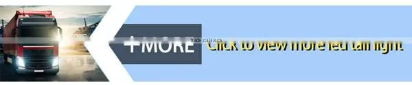 12V waterproof truck trailer 4" round LED tail lamp tail light led