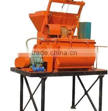 JS500-JS2000 two shaft concrete mixer