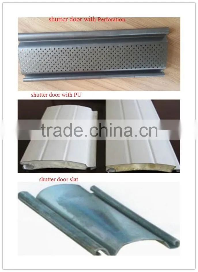 Shutter door roller shutter garage door roll forming machine