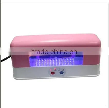 2014 New 220~240V EU Plug 3W LED Uv Lamp Nail Gel Polish Manicure uv light nail dryer with CE certificated,
