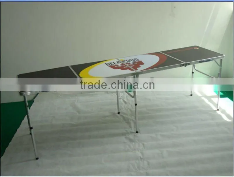 8ft aluminum outdoor beer pong table