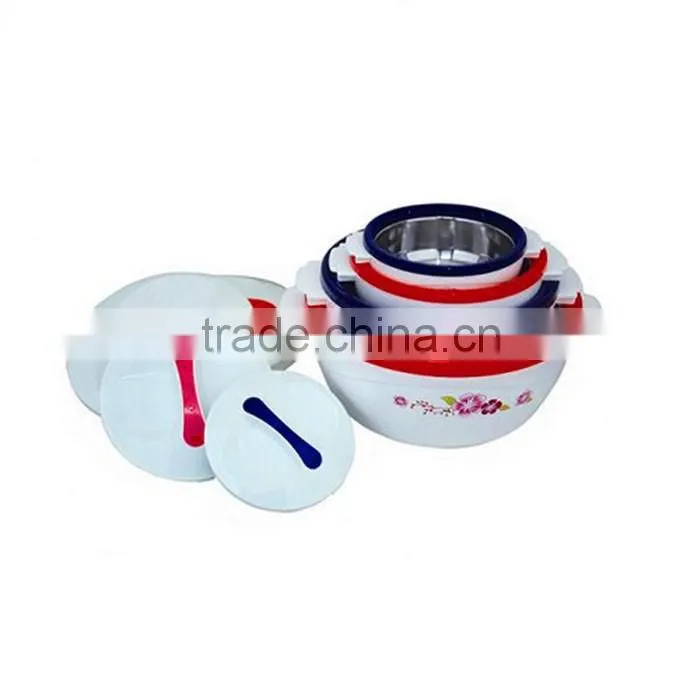 2011 plastic stainless steel thermos casserole