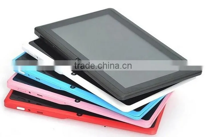 Custom LOGO 7 inch 1024*600 Allwinner A33 Dual Core Android 4.4 Capacitive Touch Screen Tablet Wifi Bluetooth Support Q8 Tablet