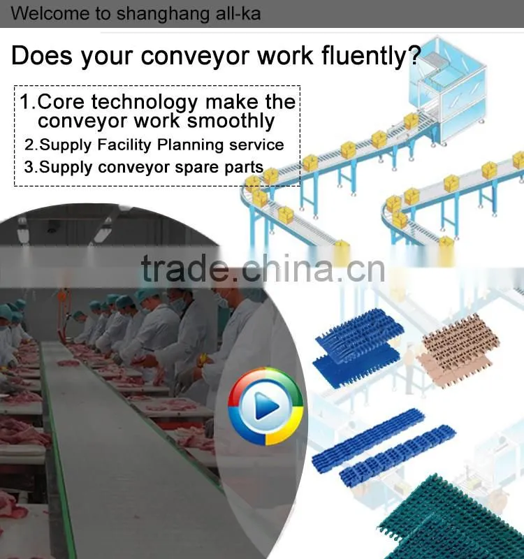 Conveyor Belt for Plastic Bottles, Bottle Conveyor Belt, PVC Belt Conveyor