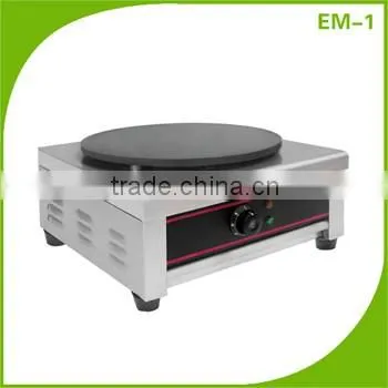 Commercial Double Heads Electric Crepe Maker Pancake Machine With CE Approval 400mm plates