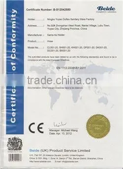 Doflex OEM wholesale ACS SGS CE Certificated High Pressure flexible kitchen sink hose