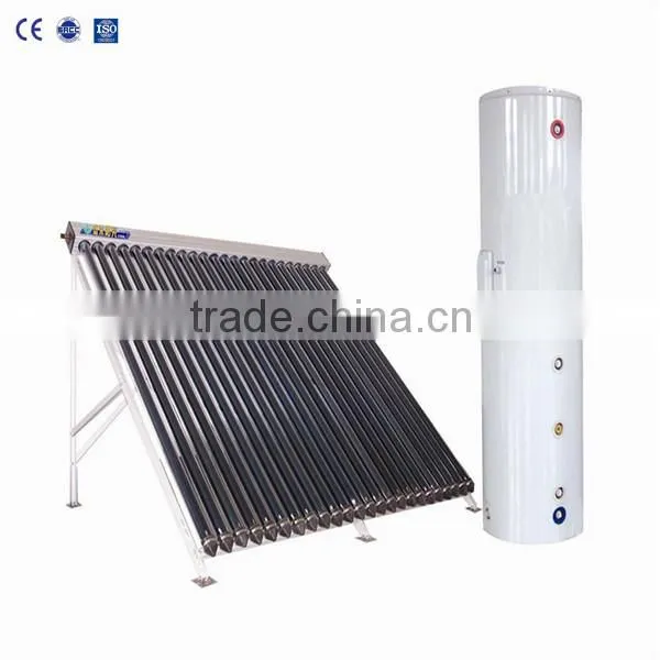 separate pressure heat pipe solar hot water heater