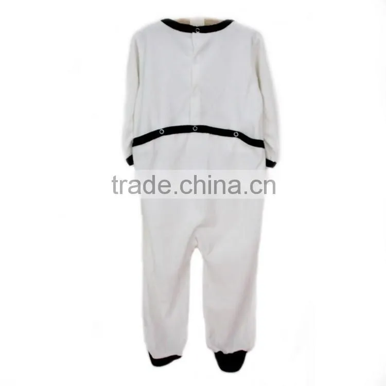 fashion soft boy baby romper clothes with chest print