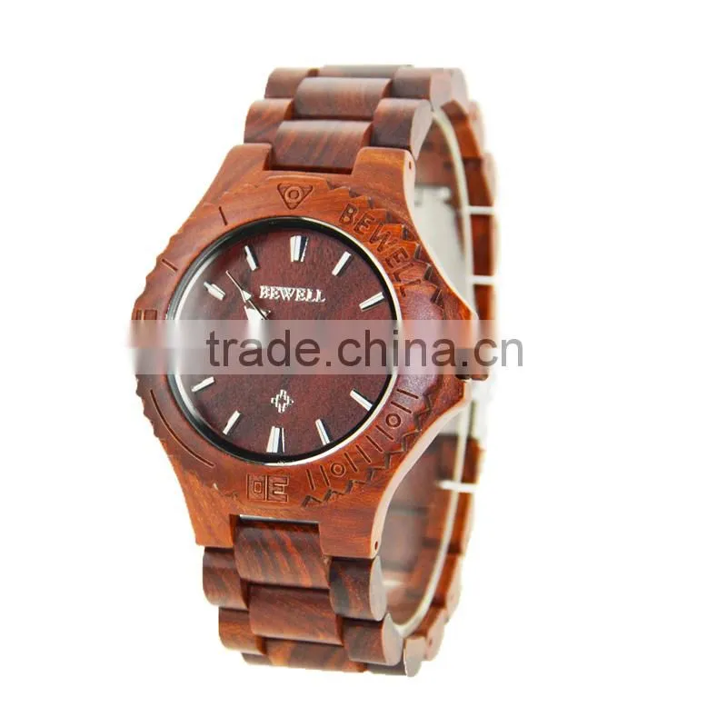 Handmade Elegant Eco-Friendly Natural Wood High Quality Mens Watches