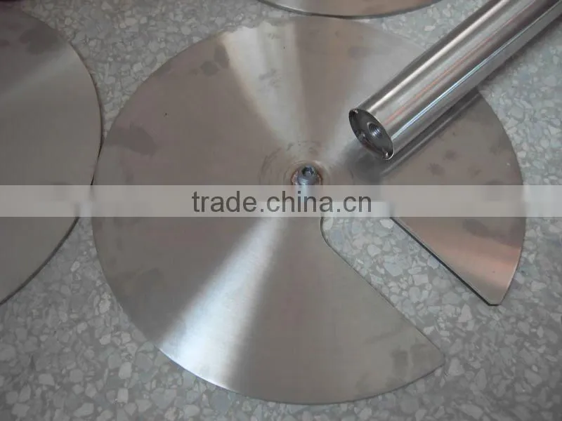 stacking type crowd contorl barrier base