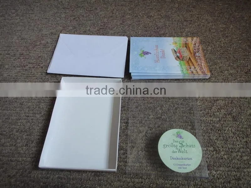 Customized Handmade Greeting cards and Envelops Set