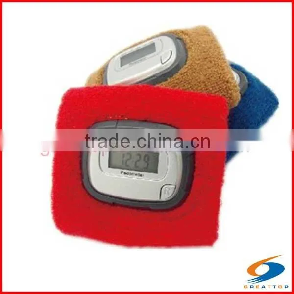 arm pedometer j-style pedometer calorie pedometer watch with wristband pedometer bluetooth ce pedometer with stop watch