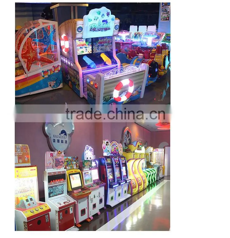 2015 new shooting water game indoor lottery ticket machine