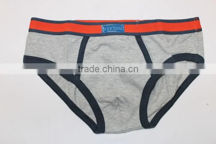 China supplier wholesale kids cotton underwear children briefs with fancy design