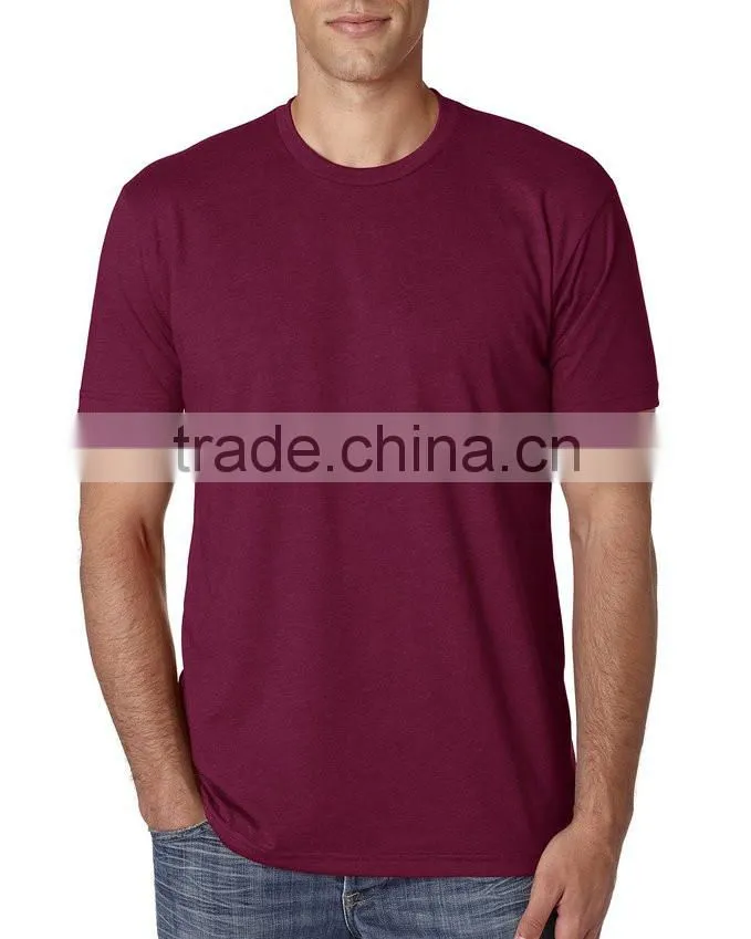 Oem casual crew neck 180g 95%Cotton 5%Spandex plain men tshirt new model blank t shirts