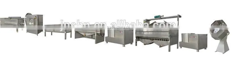 automatic fresh potato chips making machine