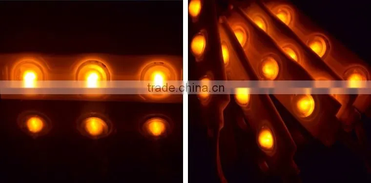 shenzhen factory high brightness 3 5050 led backlight with lens